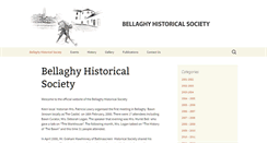 Desktop Screenshot of bellaghyhistoricalsociety.com